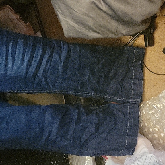 Fashion Nova Day Dreaming Denim Jumpsuit sz 1x - Picture 6 of 6